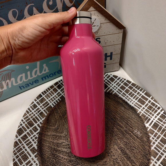 🦩GUC Corkcicle Brand 16 oz Stainless Steel Insulated Thermos Bottle, Flamingo - Picture 8 of 12